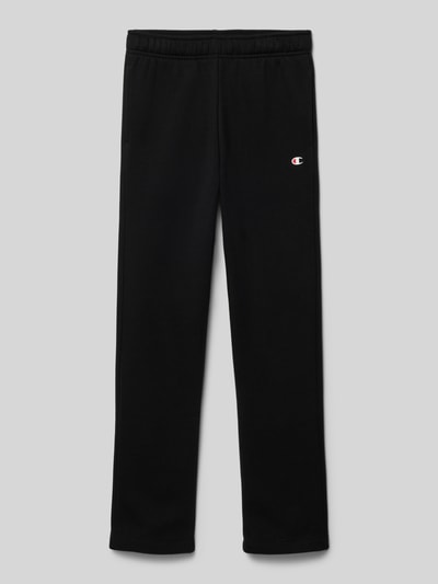 CHAMPION Regular Fit Sweatpants mit Logo-Print Black 1