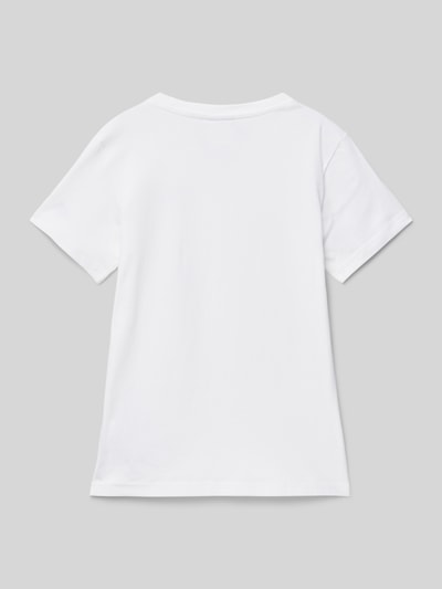 CHAMPION T-shirt met labelprint Wit - 3