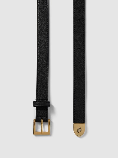 Lauren Ralph Lauren Gürtel mit Dornschließe Schwarz 3