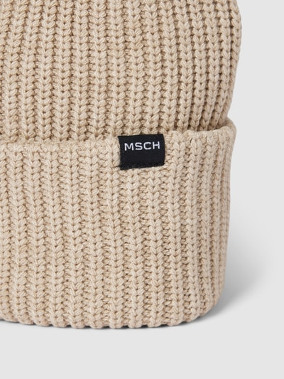 MSCH Copenhagen Beanie aus Viskose-Mix Modell 'Galine Rachelle' Beige 2