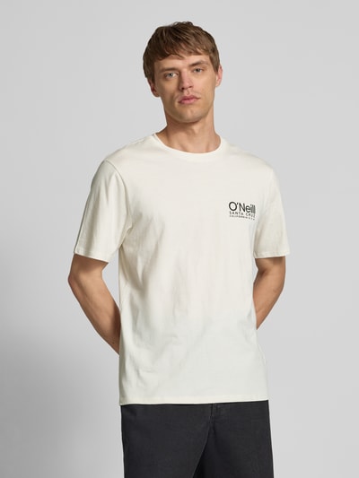 ONeill T-Shirt mit Logo-Print und Rundhalsausschnitt Offwhite 4