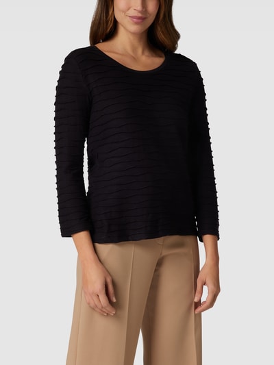 Betty Barclay Longsleeve mit Strukturmuster Black 4