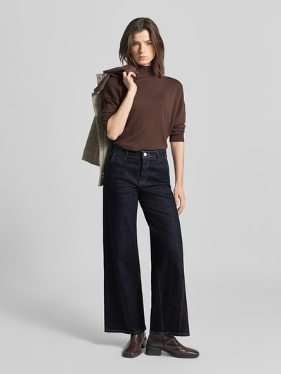 OPUS Wide Fit Jeans mit Eingrifftaschen Modell 'Miva sense' Dunkelblau 1