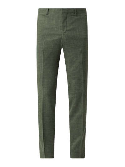 SELECTED HOMME Slim Fit Anzughose mit Stretch-Anteil Modell 'Oasis' Gruen 2