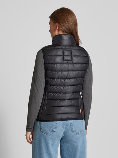 QS Bodywarmer met opstaande kraag en steekzakken Zwart - 5