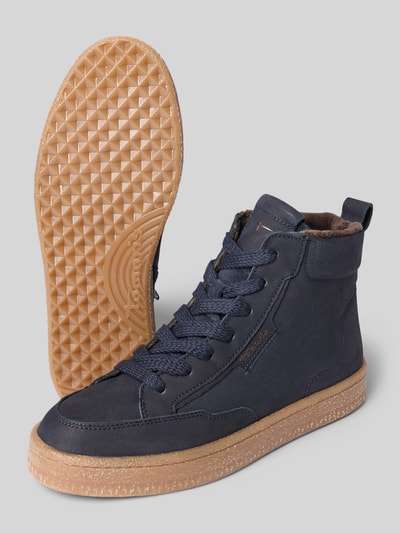 Tamaris Sneaker aus echtem Rindsleder Dunkelblau 4