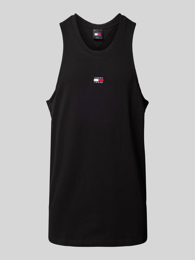 Tommy Jeans Tanktop mit Label-Badge Black 2