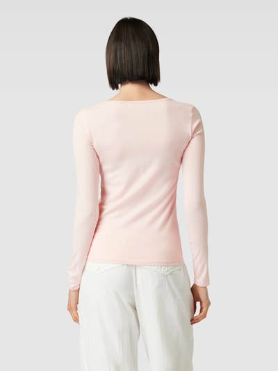 Guess Longsleeve mit Label-Print Modell 'CARRIE'
 Rosa 5