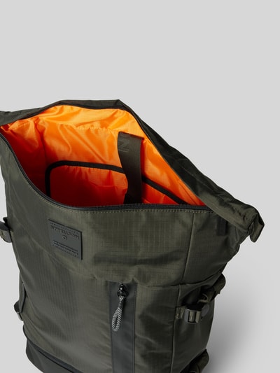 Strellson Plecak z fakturowanym wzorem model ‘sebastian’ Khaki 4