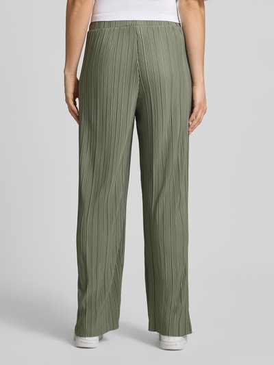 ONLY Straight Leg Hose mit Plissees Modell 'RAVENNA' Schilf 5