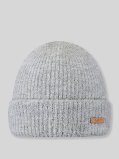 Barts Beanie mit Label-Patch Modell 'Witzia' Silber Melange 1