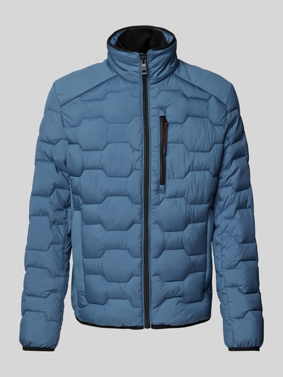 Tom Tailor Regular Fit Steppjacke mit Stehkragen Blau 1