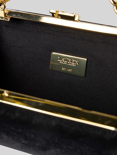 Lauren Ralph Lauren Clutch mit Tragehenkel und Klickverschluss Black 5