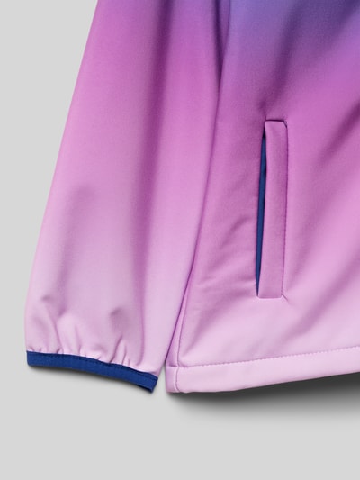 Name It Softshell-jack met capuchon, model 'MALTA' Marineblauw - 2