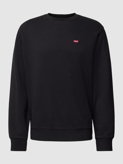 Levi's® Sweatshirt met labelpatch Zwart - 2
