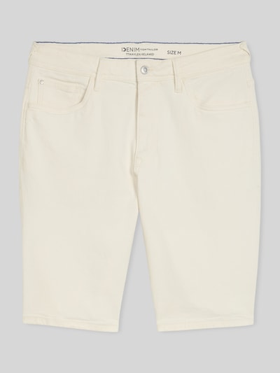 Tom Tailor Denim Relaxed Fit Jeansshorts aus Baumwoll-Mix Offwhite 2