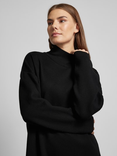 Jake*s Collection Strickkleid mit Turtleneck Black 3