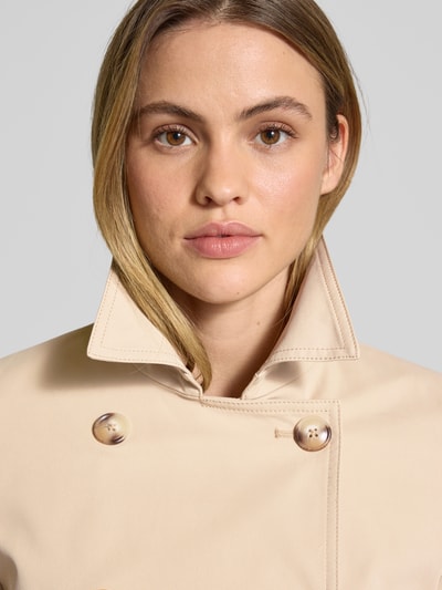 Christian Berg Woman Selection Trenchcoat mit Taillengürtel Sand 3