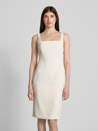 Lauren Ralph Lauren Knielanges Cocktailkleid Modell 'Ladonya' Ecru 4