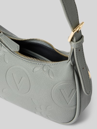 VALENTINO BAGS Hobo Bag mit verstellbarem Tragehenkel Hellgrau 4