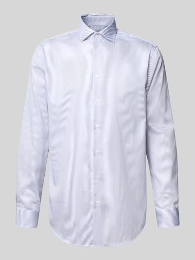 SEIDENSTICKER REGULAR FIT Regular Fit Business Hemd aus reiner Baumwolle Modell 'New' Marine 2