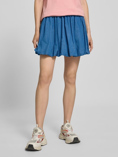 Only Ausgestellter Ballonrock aus Baumwoll-Mix Modell 'BEA' Jeansblau 4