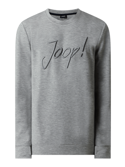 JOOP! Collection Sweatshirt mit Logo Modell 'Sergio' Silber 2