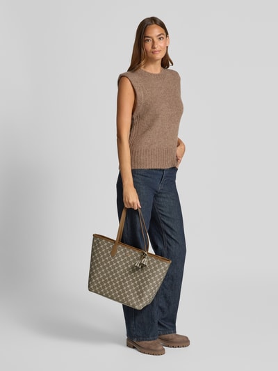 JOOP! Shopper mit Logo-Muster Modell 'lara' Schlamm 1