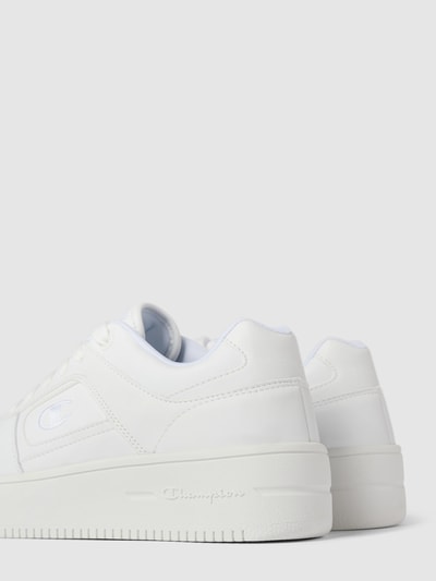 CHAMPION Plateau-Sneaker mit Logo-Stitching Modell 'FOUL PLAY PLATFORM' Weiss 2