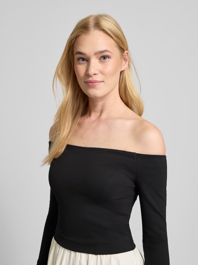 Forever New Cocktailkleid mit Carmen-Ausschnitt Modell 'Savannah' Black 3