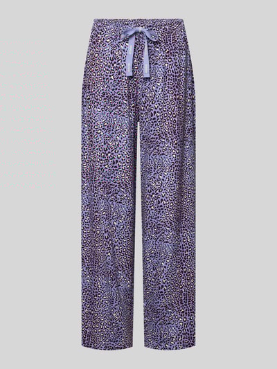 HUGO Comfort fit pyjamabroek van modalmix, model 'CASUAL PANTS' Lila - 1