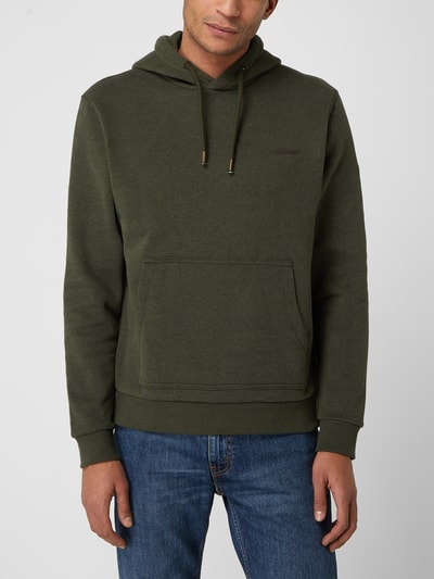ragwear Hoodie mit Logo-Details Modell 'Kresy' Oliv Melange 4