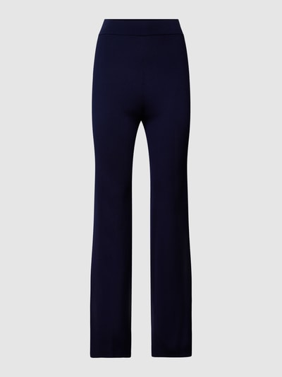 Drykorn Spodnie dresowe z poszerzaną nogawką model ‘ZONE’ Granatowy 2