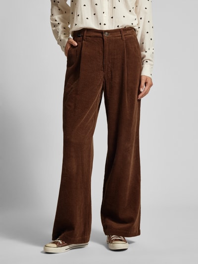 Pepe Jeans Cordhose mit Label-Detail Modell 'DANNA' Camel 4