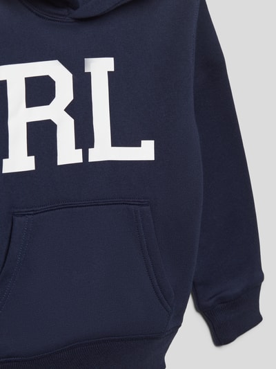 Polo Ralph Lauren Kids Hoodie met labeldetail Marineblauw - 2