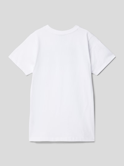 Ellesse T-shirt met logoprint, model 'Greccio' Wit - 3