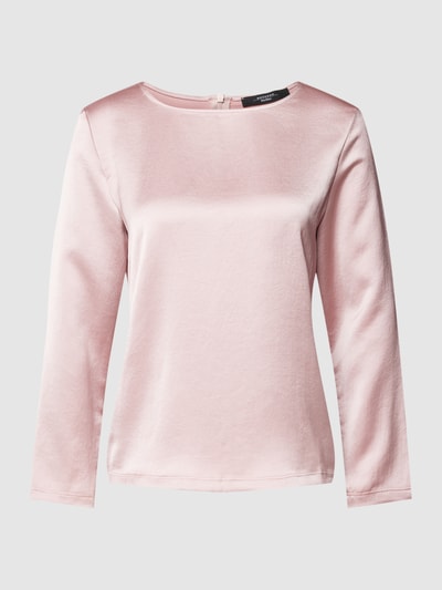 Weekend Max Mara Longsleeve mit glänzender Optik Modell 'CHIC' Rosa 2