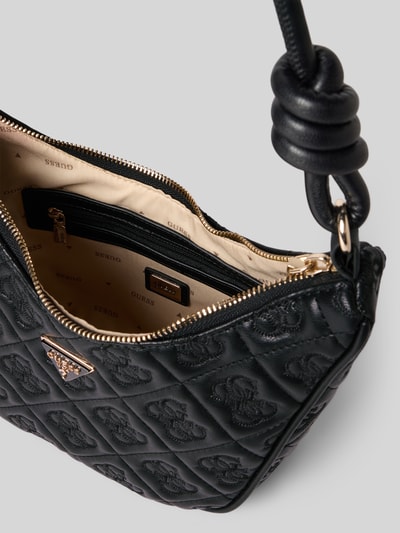 Guess Torebka z pikowaniem model ‘ADELASIA’ Czarny 5
