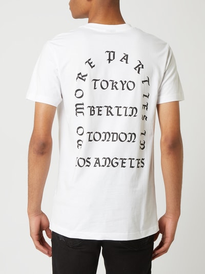 Mister Tee T-Shirt mit Message-Print auf der Rückseite  Weiss 5