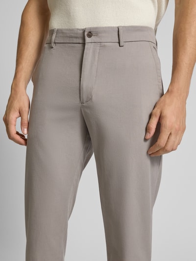 Cinque Slim Fit Stoffhose mit Gesäßtaschen Modell 'Brody' Beige 3