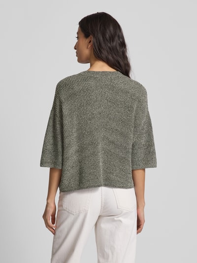 OPUS Oversized gebreide pullover met ronde hals, model 'Paudie'  - 5