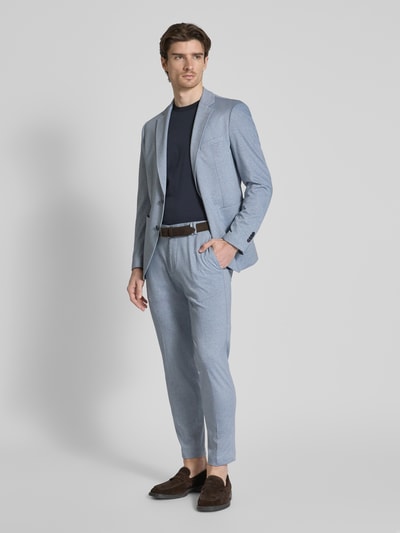 Cinque Pantalon met persplooien, model 'Juno' Bleu - 1