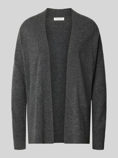 Christian Berg Woman Strickjacke in offener Passform Dunkelgrau Melange 1
