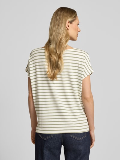 s.Oliver RED LABEL Loose Fit T-Shirt aus Viskose-Mix Ecru 5