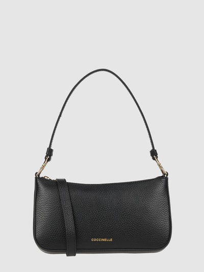 Coccinelle Handtasche aus Leder Modell Bonheur black online kaufen