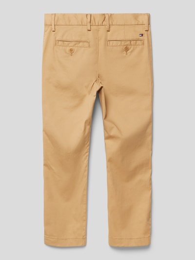 Tommy Hilfiger Teens Chino met steekzakken opzij Beige - 3