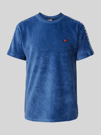 Ellesse T-Shirt mit Strukturmuster Modell 'MADORI' Blau 2