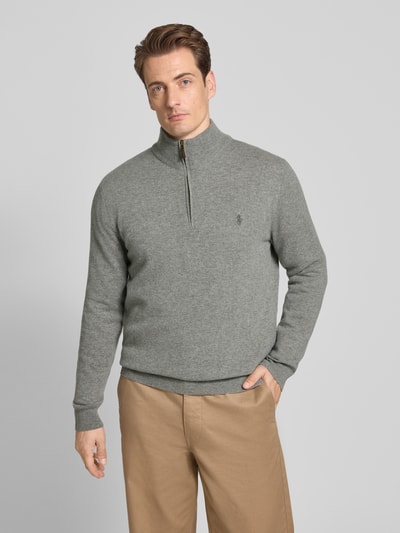 Polo Ralph Lauren Gebreide pullover met ribboorden Middengrijs - 4