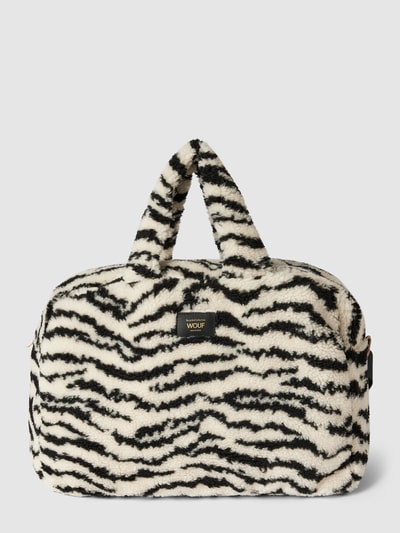 WOUF Handtasche mit Animal-Print Modell 'Arctic' Black 2