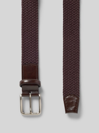 Lloyd Men's Belts Pasek ze sprzączką Ciemnobrązowy 3